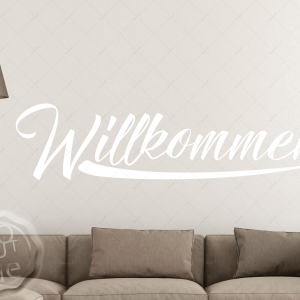 Wandtattoo Willkommen (Welcome #3033)
