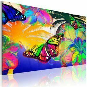Wandbild - Exotische Schmetterlinge