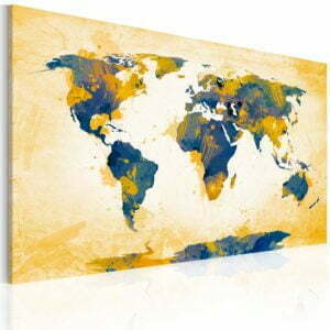 Wandbild - Four corners of the World