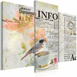 Wandbild - Morning newspaper