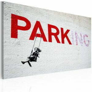 Wandbild - Parking (Banksy)