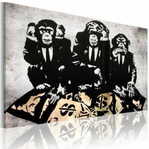Wandbild - Money problem