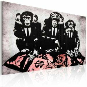 Wandbild - Money is a problem