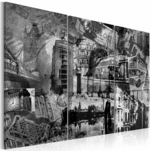 Wandbild - Das Wesen von London - Triptychon