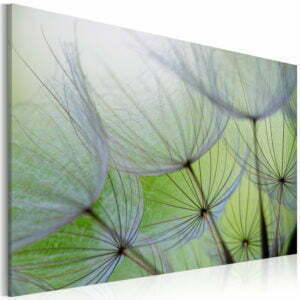 Wandbild - Dandelion in the wind