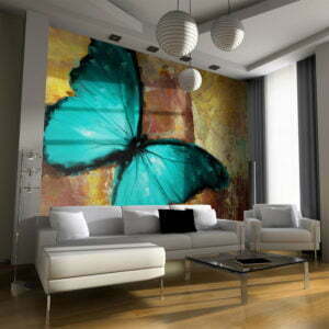 Fototapete - Painted butterfly