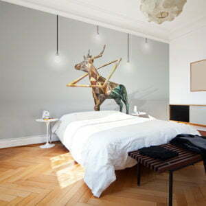 interno di camera matrimoniale