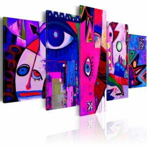 Wandbild - Pink circus