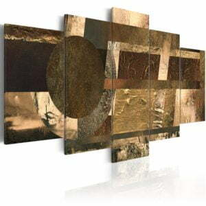 Wandbild - Goldener Stern