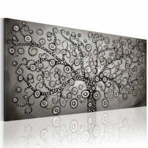 Wandbild - Silver Tree