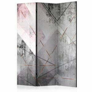 3-teiliges Paravent - Triangular Perspective [Room Dividers]