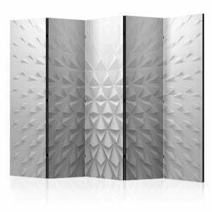 5-teiliges Paravent - Tetrahedrons II [Room Dividers]