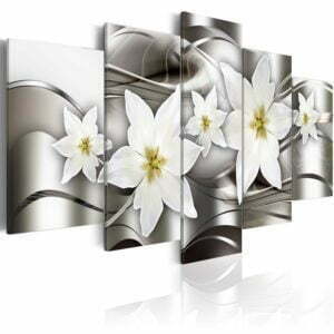 Wandbild - Mysterious lilies