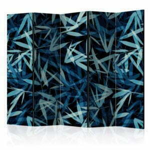 5-teiliges Paravent - Wild Nature at Night II [Room Dividers]