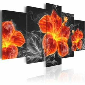 Wandbild - Fire Lily