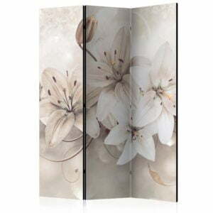 3-teiliges Paravent - Diamond Lilies [Room Dividers]
