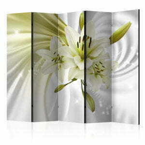 5-teiliges Paravent - Green Captivation II [Room Dividers]