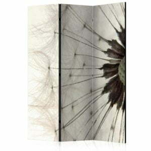 3-teiliges Paravent - White Dandelion [Room Dividers]