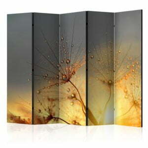 5-teiliges Paravent - Summer Solstice II [Room Dividers]