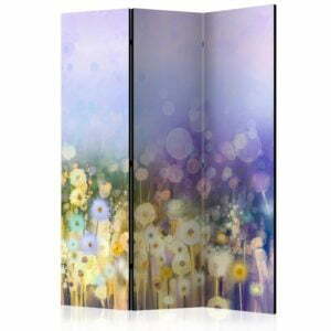 3-teiliges Paravent - Painted Meadow [Room Dividers]