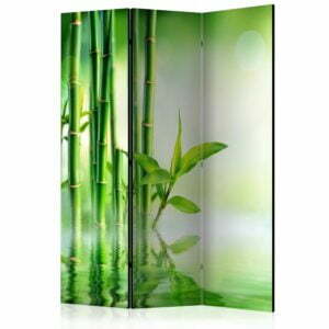 3-teiliges Paravent - Green Bamboo [Room Dividers]
