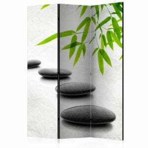 3-teiliges Paravent - Zen Stones [Room Dividers]