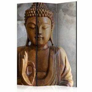 3-teiliges Paravent - Buddha [Room Dividers]