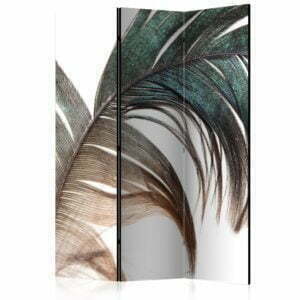3-teiliges Paravent - Beautiful Feather [Room Dividers]