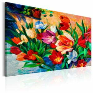 Wandbild - Art of Colours: Tulips