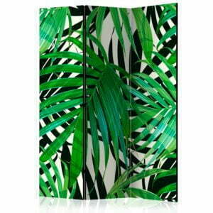 3-teiliges Paravent - Tropical Leaves [Room Dividers]
