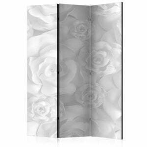 3-teiliges Paravent - Plaster Flowers [Room Dividers]