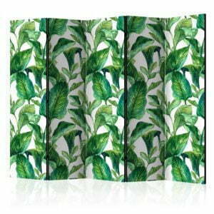 5-teiliges Paravent - Tropical Paradise II [Room Dividers]