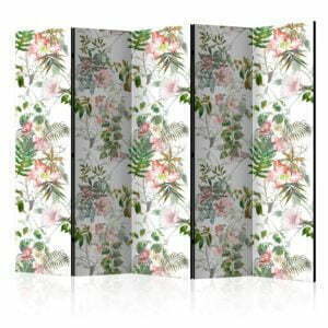 5-teiliges Paravent - Beautiful Garden II [Room Dividers]