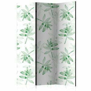 3-teiliges Paravent - Watercolour Branches [Room Dividers]