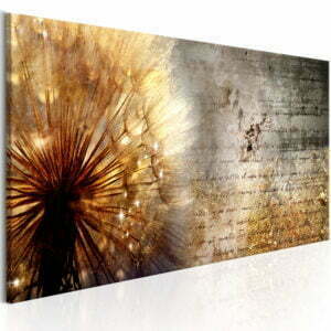Wandbild - Golden Dandelion