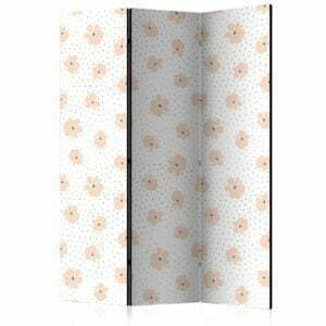 3-teiliges Paravent - Children Flowers [Room Dividers]