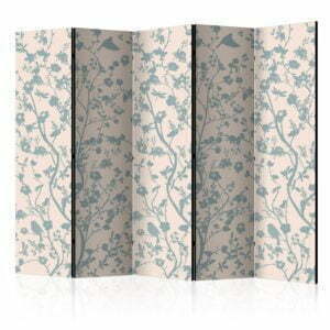 5-teiliges Paravent - Spring commotion II [Room Dividers]