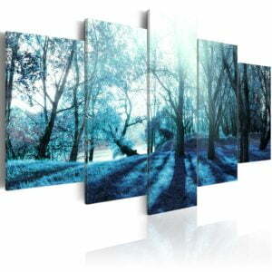 Wandbild - Blue glade