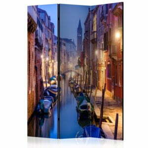 3-teiliges Paravent - Evening in Venice [Room Dividers]
