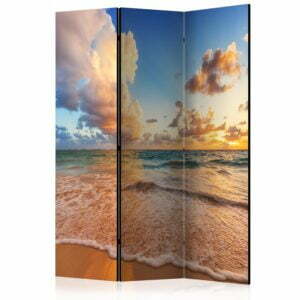 3-teiliges Paravent - Morning by the Sea [Room Dividers]