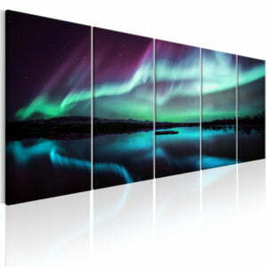 Wandbild - Blue Ribbons I