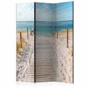 3-teiliges Paravent - Holiday at the Seaside [Room Dividers]