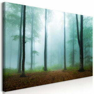Wandbild - Misty Morning (1 Part) Wide