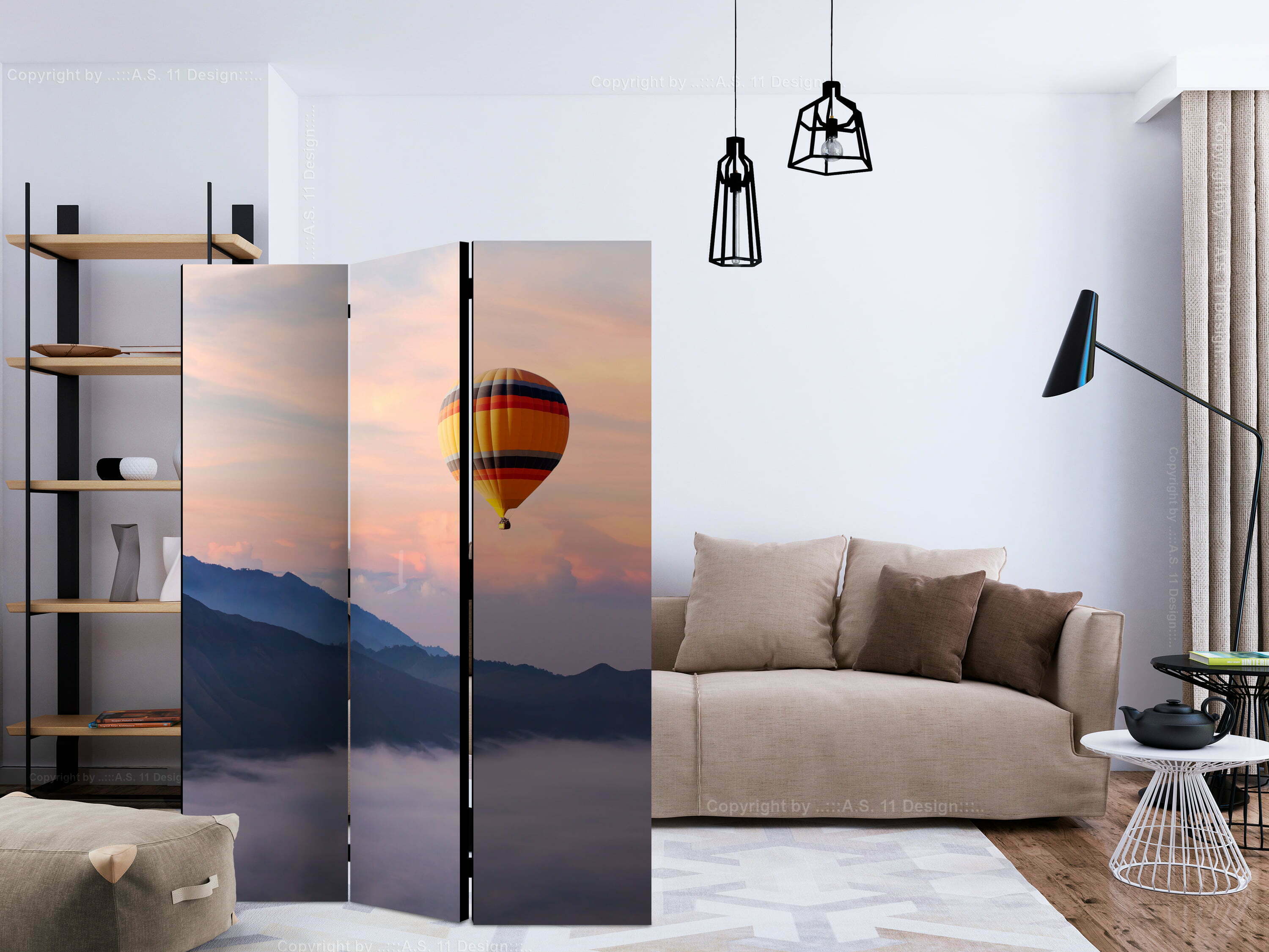 3 Teiliges Paravent It Is Worth Dreaming Room Dividers