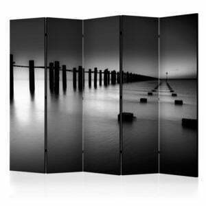 5-teiliges Paravent - To the Horizon II [Room Dividers]