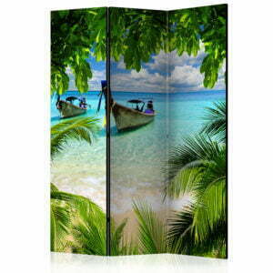 3-teiliges Paravent - Tropical Paradise [Room Dividers]