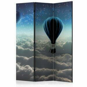 3-teiliges Paravent - Night expedition [Room Dividers]