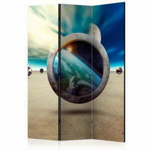 3-teiliges Paravent - Planet Walk [Room Dividers]