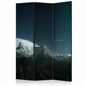 3-teiliges Paravent - Northern lights [Room Dividers]