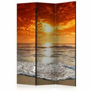 3-teiliges Paravent - Marvelous sunset [Room Dividers]